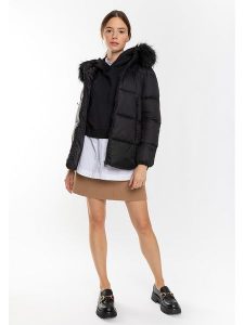 Northwood Kurtka zimowa "Iliana" w kolorze czarnym rozmiar: M. Czarne kurtki Northwood, na zimę, m, bez wzorów, z puchu, bez kaptura. Za 195,99 zł.