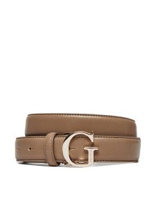 Guess Pasek Damski Not Coordinated Belt BW9118 P4230 Brązowy. Brązowe paski Guess, z aplikacjami, ze skóry. Za 159,99 zł.