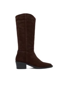 Vagabond Shoemakers Kozaki Kelsey 5810-040-31 Brązowy. Brązowe kozaki Vagabond Shoemakers, bez wzorów, ze skóry, bez obcasa, na płaskiej podeszwie, bez zapięcia. Za 779,99 zł.