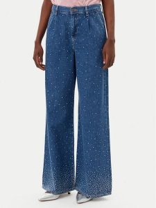 Liu Jo Jeansy UA5168 DS069 Niebieski Flared Leg. Niebieskie jeansy Liu Jo, bez wzorów, z bawełny. Za 679,99 zł.