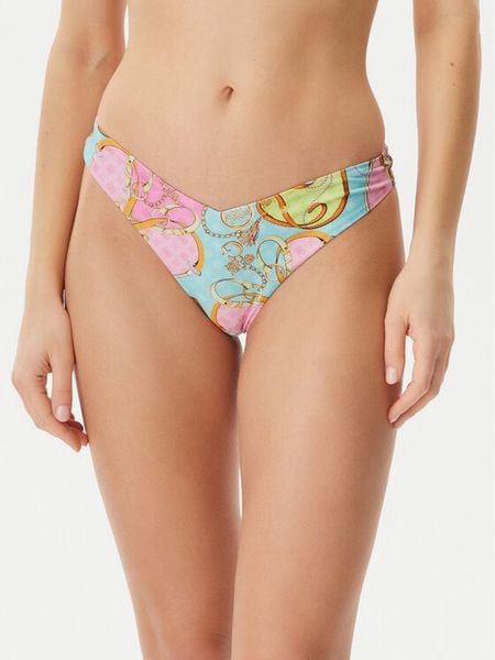 Guess Dół od bikini E5GO16 KCR12 Kolorowy. Bikini Guess, z aplikacjami, z syntetyku. Za 139,99 zł.