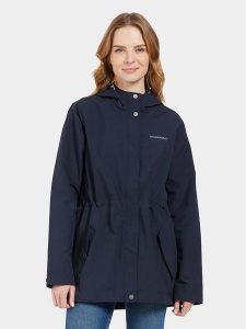 Didriksons Parka funkcyjna "Maria" w kolorze granatowym rozmiar: 44. Niebieskie płaszcze Didriksons, bez wzorów, z poliamidu, bez kaptura. Za 282,80 zł.