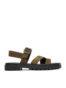 G-Star Raw Sandały CEO-WI34-23568-01 Khaki. Brązowe sandały G-Star Raw, bez wzorów, ze skóry, bez obcasa, na płaskiej podeszwie, bez zapięcia. Za 259,99 zł.