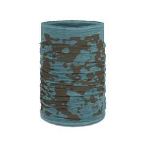 Ciepły komin merino Buff Prints Usty. Żółte szaliki Buff, na zimę, bez wzorów, z wełny. Za 143,50 zł.