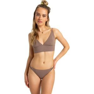 Dla Kobiety LASCA Brązowy. Brązowe bikini Roxy, bez wzorów, z elastanu. Za 179,99 zł.