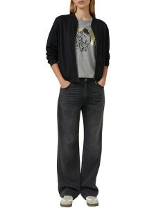 S.OLIVER RED LABEL Bluza w kolorze czarnym rozmiar: 36. Czarne bluzy s.Oliver RED LABEL, s, bez wzorów, bez kaptura. Za 108,99 zł.