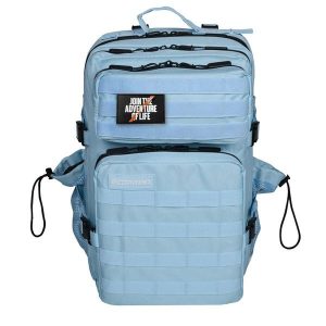 Plecak outdoorowy V1 Sky Blue 45L. Niebieskie plecaki ELITEX TRAINING. Za 252,99 zł.