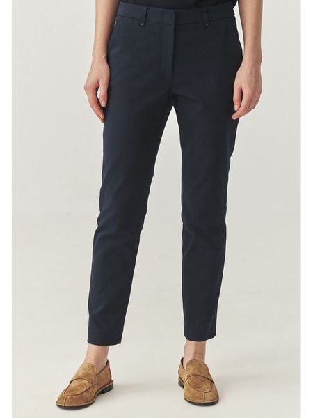 TATUUM Spodnie chino w kolorze granatowym rozmiar: 44. Niebieskie chinosy Tatuum, bez wzorów, z podwyższonym stanem. Za 148,26 zł.