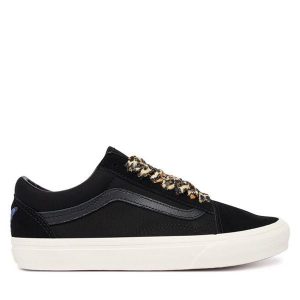 Tenisówki Vans. Czarne trampki Vans, bez wzorów, bez zapięcia. Za 399,99 zł.