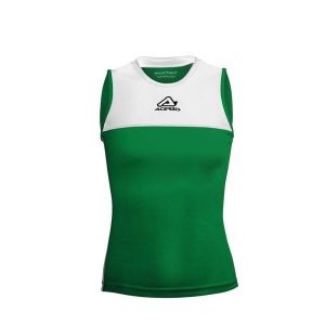 Damski tank top Acerbis Vicky. Białe topy ACERBIS, bez wzorów, eleganckie, bez kołnierzyka, bez ramiączek. Za 130,50 zł.