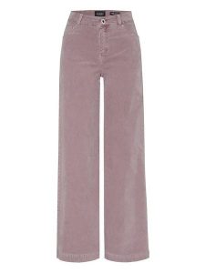 Rosner Dżinsy - Wide Leg fit - w kolorze jasnoróżowym rozmiar: 46/L32. Różowe jeansy Rosner, bez wzorów, z podwyższonym stanem. Za 259,95 zł.