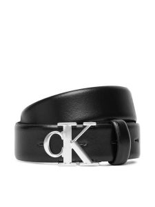 Calvin Klein Pasek Damski LV04F7054G Czarny. Czarne paski Calvin Klein, bez wzorów, ze skóry. Za 179,99 zł.