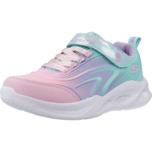 Buty SKECHERS SOLA GLOW Wielokolorowy. Buty trekkingowe Skechers, z syntetyku, bez zapięcia. Za 216,99 zł.