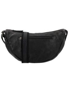 HIDE & STITCHES Skórzana saszetka w kolorze czarnym - 32 x 17 x 10 cm rozmiar: onesize. Czarne nerki i saszetki HIDE & STITCHES, bez wzorów, z materiału. Za 173,99 zł.