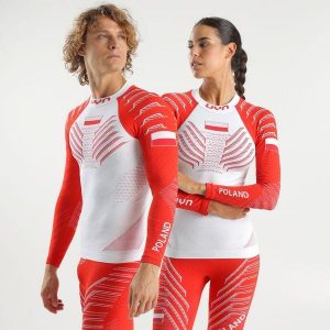 Koszulka termoaktywna dla dorosłych UYN Natyon 3.0 Poland Uw Shirt. Białe koszule nocne UYN, bez wzorów, bez ramiączek. W wyprzedaży za 609,00 zł.