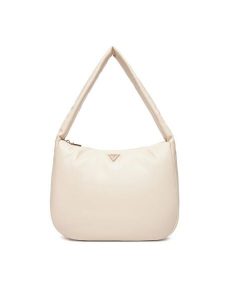Guess Torebka HWNG75 34020 Beżowy. Brązowe torebki klasyczne Guess, z aplikacjami, ze skóry, bez dodatków. Za 439,99 zł.