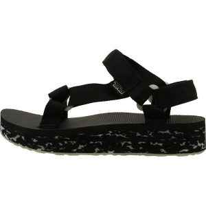 Teva MIDFORM UNIVERSAL GLOW Sandały trekkingowe black. Czarne buty trekkingowe marki Teva, z materiału. Za 339,00 zł.