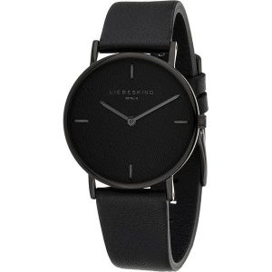 Liebeskind Zegarek kwarcowy w kolorze czarnym rozmiar: onesize. Czarne, analogowe zegarki Liebeskind. Za 395,94 zł.