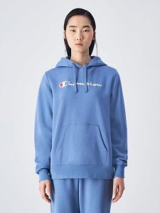 Champion Bluza w kolorze błękitnym rozmiar: L. Niebieskie bluzy Champion, l, bez wzorów, z kapturem. Za 164,95 zł.