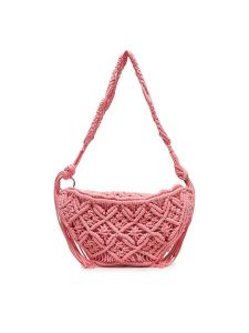 DeeZee Torebka BLB09 Różowy. Czerwone listonoszki DeeZee, bez wzorów, z materiału, bez dodatków. Za 99,99 zł.