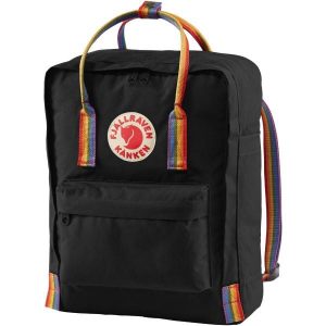 Plecak turystyczny Fjallraven Kanken Rainbow. Czarne plecaki Fjällräven. Za 370,69 zł.