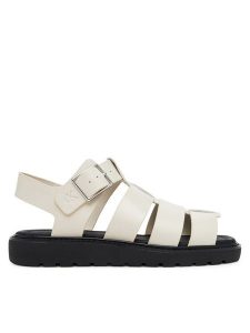 Calvin Klein Jeans Sandały Sq Molded Sdl Fisherman Mg Wn YW0YW01700 Écru. Sandały Calvin Klein Jeans, bez wzorów, z jeansu, bez obcasa, na płaskiej podeszwie, bez zapięcia. Za 259,99 zł.