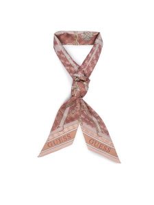 Guess Apaszka AW5681 POL03 Różowy. Czerwone apaszki i chusty Guess, z aplikacjami, z poliesteru. Za 114,99 zł.