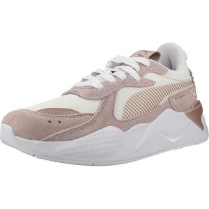 Buty PUMA YELLOW PS X HERITAGE Rose. Czerwone buty trekkingowe Puma, ze skóry, bez zapięcia. Za 453,99 zł.