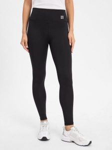 HUGO Legginsy - Noparda Kobiety Sztuczne włókno czarny, XL. Czarne legginsy Hugo, bez wzorów, z włókna. Za 179,95 zł.