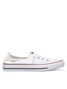 Converse Trampki Chuck Taylor All Star Shoreline Slip 537084C Biały. Białe trampki Converse, bez wzorów, z materiału, bez zapięcia. Za 239,99 zł.