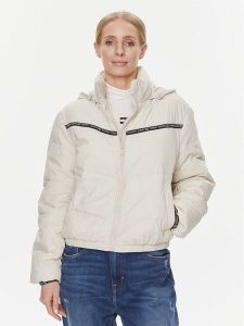 Tommy Jeans Kurtka przejściowa DW0DW17238 Beżowy Regular Fit. Brązowe kurtki Tommy Jeans, m, bez wzorów, z jeansu, bez kaptura. Za 539,99 zł.
