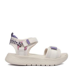 Sandały Roxy. Brązowe sandały Roxy, bez wzorów, bez obcasa, na płaskiej podeszwie, bez zapięcia. Za 159,99 zł.