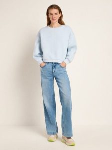 Lanius Bluza w kolorze błękitnym rozmiar: 34. Niebieskie bluzy Lanius, bez wzorów, bez kaptura. Za 179,80 zł.