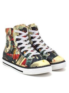 Goby Sneakersy ze wzorem rozmiar: 37. Trampki Goby, bez wzorów, za kostkę, bez zapięcia. Za 217,99 zł.