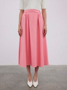 BGN Spódnica w kolorze różowym rozmiar: 38. Różowe spódnice BGN, na imprezę, bez wzorów, maxi. Za 100,99 zł.