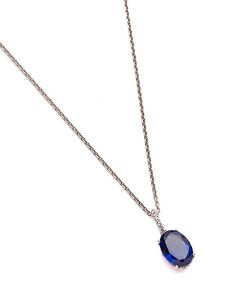 Pandora Pozłacany naszyjnik z zawieszką - dł. 45 cm rozmiar: onesize. Czerwone naszyjniki Pandora, z cyrkonią, metalowe. Za 630,99 zł.