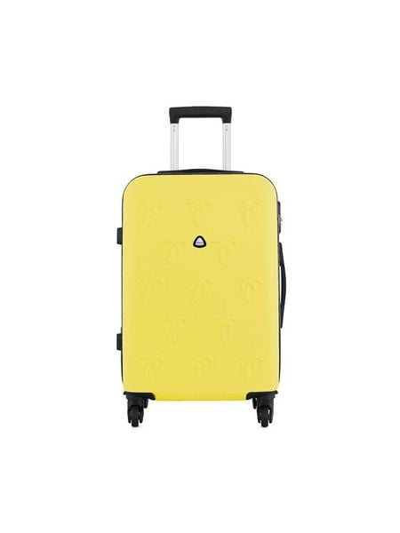 Semi Line Walizka średnia T5629-4 Żółty. Żółte walizki Semi-line, bez wzorów, z syntetyku, średnie. Za 159,99 zł.