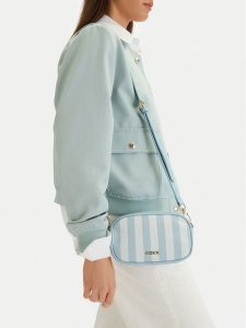 MEXX Torebka CEO-MEXX-K-005-09 Niebieski. Niebieskie listonoszki Mexx, bez wzorów, z materiału, bez dodatków. Za 119,99 zł.