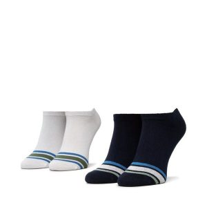 Skarpety krótkie Tom Tailor. Niebieskie skarpetki Tom Tailor, bez wzorów. Za 24,99 zł.