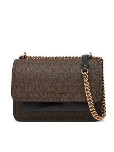 MICHAEL Michael Kors Torebka 32R5GC7C1B Brązowy. Brązowe torebki klasyczne MICHAEL Michael Kors, bez wzorów, ze skóry, bez dodatków. Za 679,99 zł.