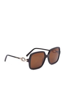 Nine West Okulary przeciwsłoneczne CEO-NW6658S Brązowy ciemny. Brązowe okulary przeciwsłoneczne Nine West. Za 149,99 zł.