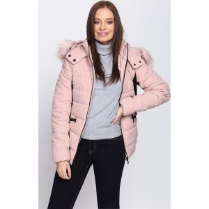 Różowa Kurtka Runway. Kurtki marki Born2be. Za 214,99 zł.