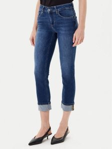 Liu Jo Jeansy UF5006 D4615 Granatowy Regular Fit. Niebieskie jeansy Liu Jo, bez wzorów, z bawełny. Za 499,99 zł.