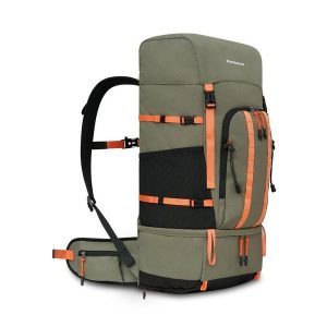 Plecak turystyczny 50L z pokrowcem przeciwdeszczowym Trekking Siroko Venture 50. Zielone plecaki SIROKO. Za 339,00 zł.
