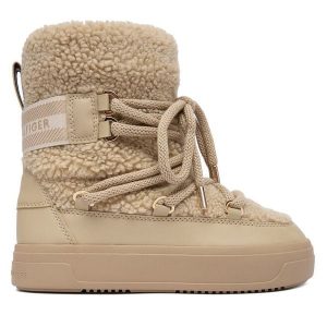 Śniegowce Tommy Hilfiger. Buty zimowe TOMMY HILFIGER, bez obcasa, bez zapięcia. Za 559,99 zł.