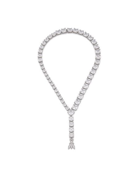 Patrizia Pepe Naszyjnik 8J1338/M032-W350 Srebrny. Szare naszyjniki Patrizia Pepe, metalowe. Za 1 109,00 zł.