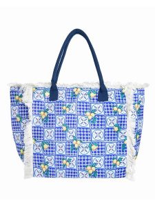 BLE Shopper bag w kolorze niebieskim - 50 x 33 x 20 cm rozmiar: onesize. Niebieskie shopper bag BLE, bez wzorów, z materiału, na ramię, bez dodatków. Za 36,95 zł.