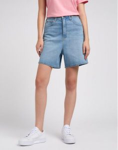 DAMSKIE SZORTY LEE STELLA SHORT MID TEMPO 112351161. Szorty Lee, bez wzorów. Za 159,99 zł.