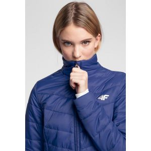 Kurtka puchowa damska KUDP203 - kobalt. Kurtki marki 4f. Za 299,99 zł.