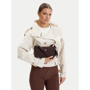 Torebka Guess. Brązowe torebki klasyczne Guess, z aplikacjami, bez dodatków. Za 639,99 zł.